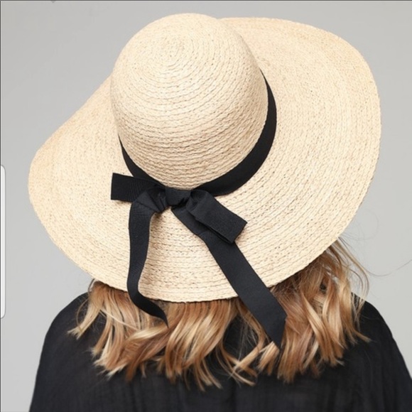 Natural Panama Hat French raffia straw beach - Picture 2 of 4